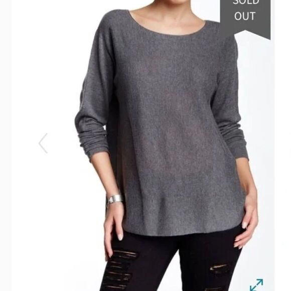 Vince Rack Stitch Wool Cashmere Blend Sweater - Picture 1 of 11